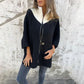 Veste Décontractée avec Col Montant et Demi-Fermeture Éclair pour Femmes🙋‍♀️
