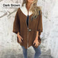 Veste Décontractée avec Col Montant et Demi-Fermeture Éclair pour Femmes🙋‍♀️
