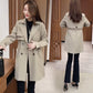 👗Trench-coat confortable à revers cintré🙋‍♀️