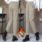 🎁Pantalon chaud à taille haute doublé de polaire pour Frauen❄️🌞