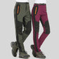 👖 62% DE RÉDUCTION! ✨ Pantalon de Randonnée - Coupe-Vent, Imperméable et Chaud avec Taille Élastique pour Randonnée et Voyages 🏔️🌧️