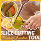 🍋 56% DE RÉDUCTION! 🔪 Trancheur manuel en alliage d'aluminium – Qualité alimentaire, coupe rapide & prise en main facile – Idéal pour citrons, tomates, oignons et fruits tendres 🥗