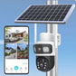 📲Caméras de sécurité solaires extérieures sans fil avec double objectif🎥🎁🎁
