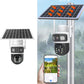 📲Caméras de sécurité solaires extérieures sans fil avec double objectif🎥🎁🎁