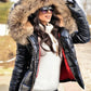 ❄️☃️Winter Offre spéciale-🔥🔥Dames casual chaud grand col de fourrure veste à capuche