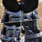 ❄️☃️Winter Offre spéciale-🔥🔥Dames casual chaud grand col de fourrure veste à capuche