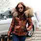 ❄️☃️Winter Offre spéciale-🔥🔥Dames casual chaud grand col de fourrure veste à capuche