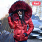 ❄️☃️Winter Offre spéciale-🔥🔥Dames casual chaud grand col de fourrure veste à capuche