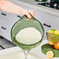 🍚 57% DE RÉDUCTION ! 🥣 Passoire-bol multifonction pour le riz avec poignée – Passoire intégrée, poignée antidérapante, idéale pour laver, égoutter et servir du riz et des légumes 🥗