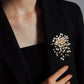 🎄Recommandation de cadeau de Noël🎁✨Broche en perles faite à la main de haute qualité pour femme.