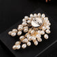 🎄Recommandation de cadeau de Noël🎁✨Broche en perles faite à la main de haute qualité pour femme.