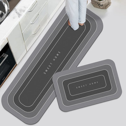 🚿 55% DE RÉDUCTION ! 🦶 Tapis de Sol Antidérapant DryMat – Ultra-Absorbant, Séchage Rapide & Confort Moelleux 🛁