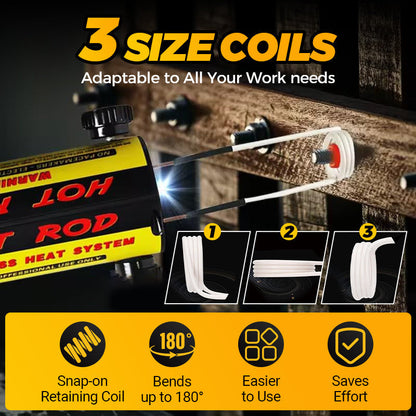 🔥Kit de chauffage à induction magnétique - Outil de démontage de boulons à induction 1100 W
