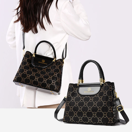 ⚡Flash Sale - 49% de réduction🔥 + gratuit Versand✈️Luxuriöse Sac à main à 3 compartiments pour femme avec bandoulière