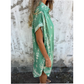 💞50% de réduction💞Classic robe en coton lin imprimé【S-3XL】