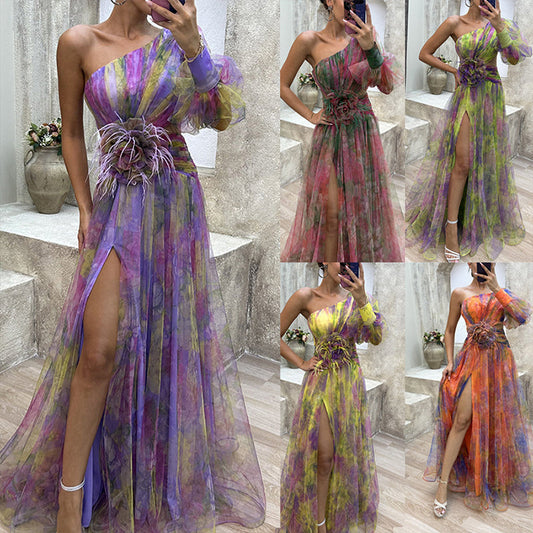 🌸Spring Specials🌸👗 Robes en tulle irrégulières pour femmes