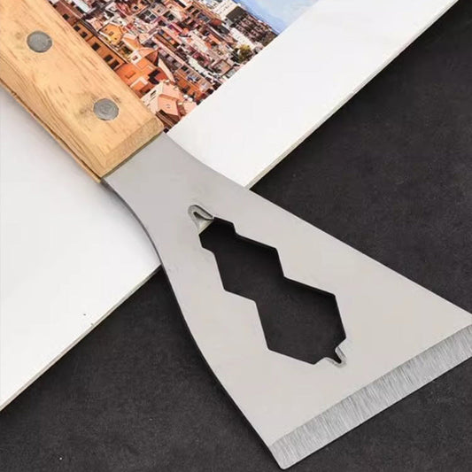 🛠️ ACHETEZ-EN 1, OBTENEZ-EN 1 GRATUIT ! ⚒️ Couteau à Enduire Multifonction – Lame en Acier, Manche en Bois & Parfait pour la Rénovation 🏠