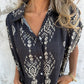 💞50% de réduction💞Classic robe en coton lin imprimé【S-3XL】