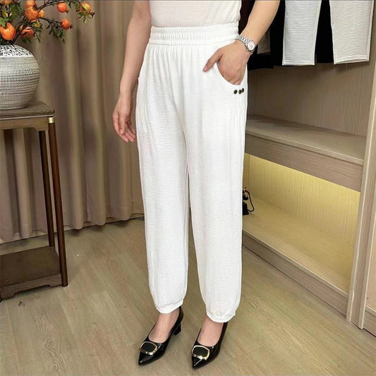 🌸Réduction limitée de 50% ! ⏳Pantalon décontracté frais et respirant pour femmes