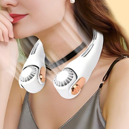 🥳💨 56 % DE RÉDUCTION ! ❄️ Ventilateur de climatisation pour la nuque – Un rafraîchissement personnel ultra-silencieux pour l'ét😎🌬️