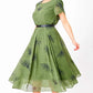 🌸Offres de printemps💐 Femme A-ligne robe midi ceinturée👗