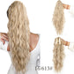 ⏳Réduction limitée de 49%🎁18 Inch Curly Wavy Frizzy Hair Extension with Ponytail