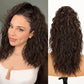⏳Réduction limitée de 49%🎁18 Inch Curly Wavy Frizzy Hair Extension with Ponytail