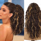⏳Réduction limitée de 49%🎁18 Inch Curly Wavy Frizzy Hair Extension with Ponytail
