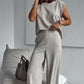 💖Vente limitée 50% OFF💖Ensemble deux pièces T-shirt et pantalon large pour femme👗