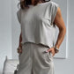 💖Vente limitée 50% OFF💖Ensemble deux pièces T-shirt et pantalon large pour femme👗