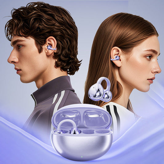 🎧 52% DE RÉDUCTION! 👂 Écouteurs Bluetooth 5.4 à pince ouverts – Confortables, conscience audio & légers – Idéaux pour le sport, le vélo & le bureau 🌿