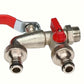 🚰 PROMO EXCLUSIVE : 52% DE RÉDUCTION ! ⚙️ Robinet de Jardin Universel en Acier Inoxydable à Double Sortie – Vannes Indépendantes, Installation Facile & Robuste 🔧