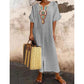 🩷Summer Hot Sale 50%OFF🩷Robe séparée de coton en vrac décontractée pour femmes