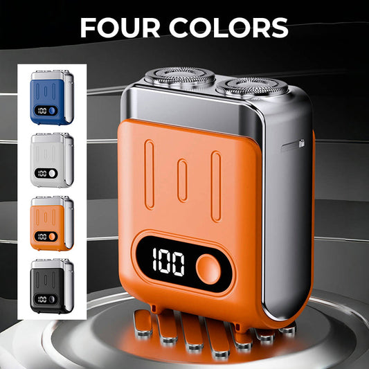 🏆🙍‍♂️53% de réduction pour une durée limitée pendant l'événement✨Men's Portable Mini Rotary Electric Shaver