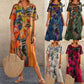⏰Limited-time discount🌴Robe fluide aux couleurs tropicales vives💯