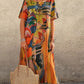 ⏰Limited-time discount🌴Robe fluide aux couleurs tropicales vives💯