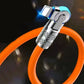 🔥120W 3 en 1 Rotating Elbow Fast Charging Data Cable⚡