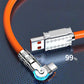 🔥120W 3 en 1 Rotating Elbow Fast Charging Data Cable⚡