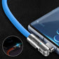 🔥120W 3 en 1 Rotating Elbow Fast Charging Data Cable⚡