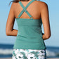 🏖️Letzter Tag ! 60% REDUKTION - 💥🏝️ZWEITEILIGES TANKINI-SET MIT BAUCHANSATZ