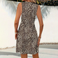 🐆 RÉDUCTION DE 52 % POUR UNE DURÉE LIMITÉE ! ✨ Robe pour femme à encolure en V et imprimé léopard – Audacieuse, flatteuse, polyvalente 🌟