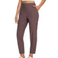 ❤️‍🔥Soldes d'été 50 % de réduction🏆Pantalon élastique pour femme à taille haute et poches zippées