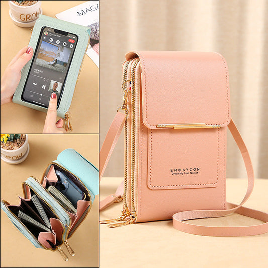 🔥Soldes exceptionnels 57 % de réduction -🎁👛Sacoche pour téléphone portable à écran tactile pour femme🤩