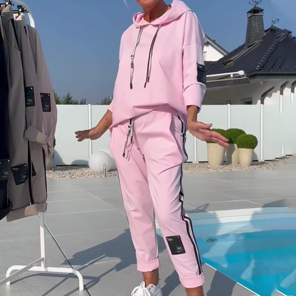 🎁 Hot Sale 61% OFF 🔥Ensemble décontracté 2 pièces à capuche et pantalon de jogging pour femmes