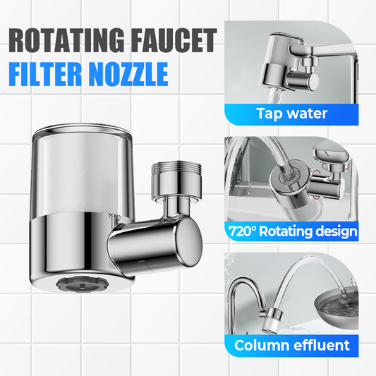 🚰 56% DE RÉDUCTION ! 💎 Ensemble de Buses Filtrantes Universelles Pivotantes 720° – 2 Modes d’Eau, Filtre Transparent & Installation Sans Outil 🛠️
