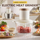 🍖 56% DE RÉDUCTION! 🔪 Hachoir à Viande Électrique Grande Capacité – Moteur Puissant, Lames En Acier Inoxydable & Idéal Pour La Préparation De Viande Hachée Maison 🥩