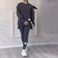 Ensemble sweat-shirt et leggings décontractés pour femmes, réduction limitée dans le temps 👚👖