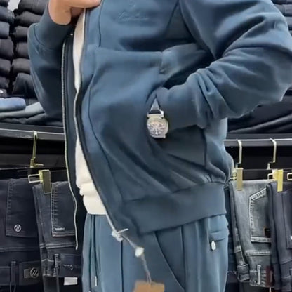 🎉 Soldes exceptionnels 50 % de réduction ✈️ -🍁 Ensemble deux pièces composé d'une veste décontractée et d'un pantalon pour homme🔥 Livraison gratuite