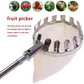 📢📢55 % DE RÉDUCTION !! ⏰Tête de cueille-fruits avec panier – Conception durable, fixation facile et parfaite pour atteindre les branches hautes sans échelle 🌳