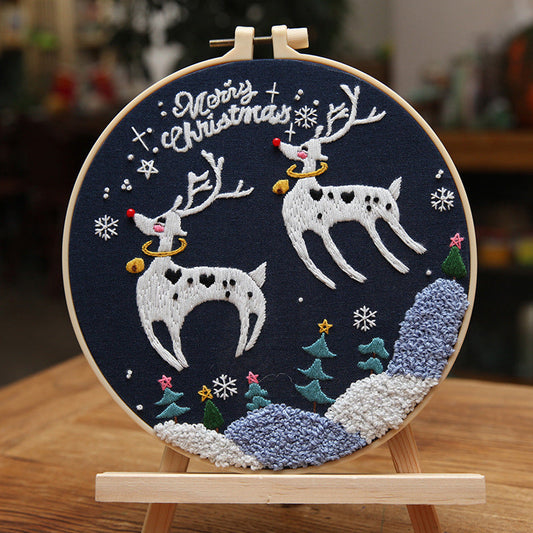 Kit de broderie de Noël DIY
